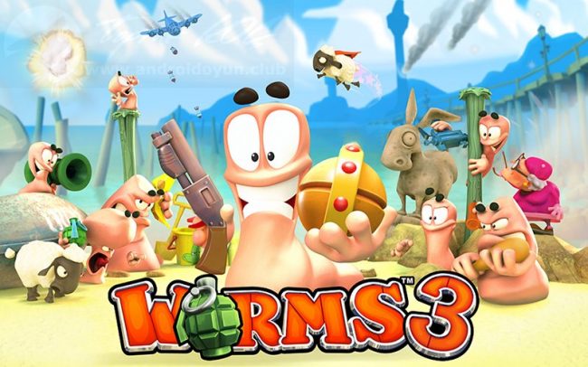 Download Worms 3 v2.1.702247 MOD APK – MEGA MODIFICADO
