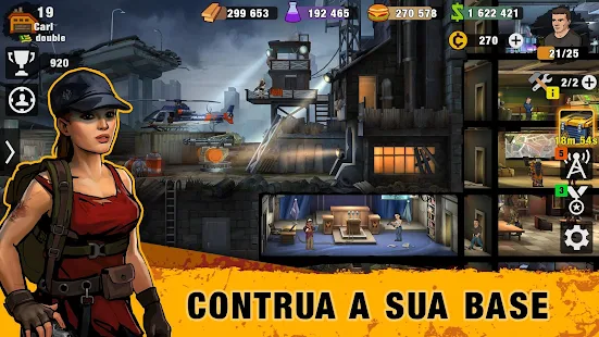 Screenshot de Zero City: Zombie Shelter Survival Simulator v1.73.4 Apk Mod (Mod Menu)