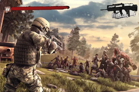 Screenshot de Zombie Frontier 3 v2.65 Apk Mod (Dinheiro Infinito)