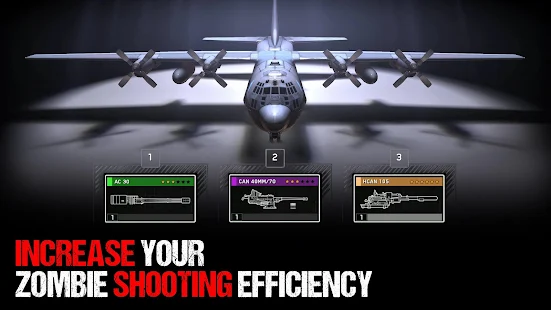 Screenshot de Zombie Gunship Survival v1.7.48 Apk Mod (Sem aquecimento)