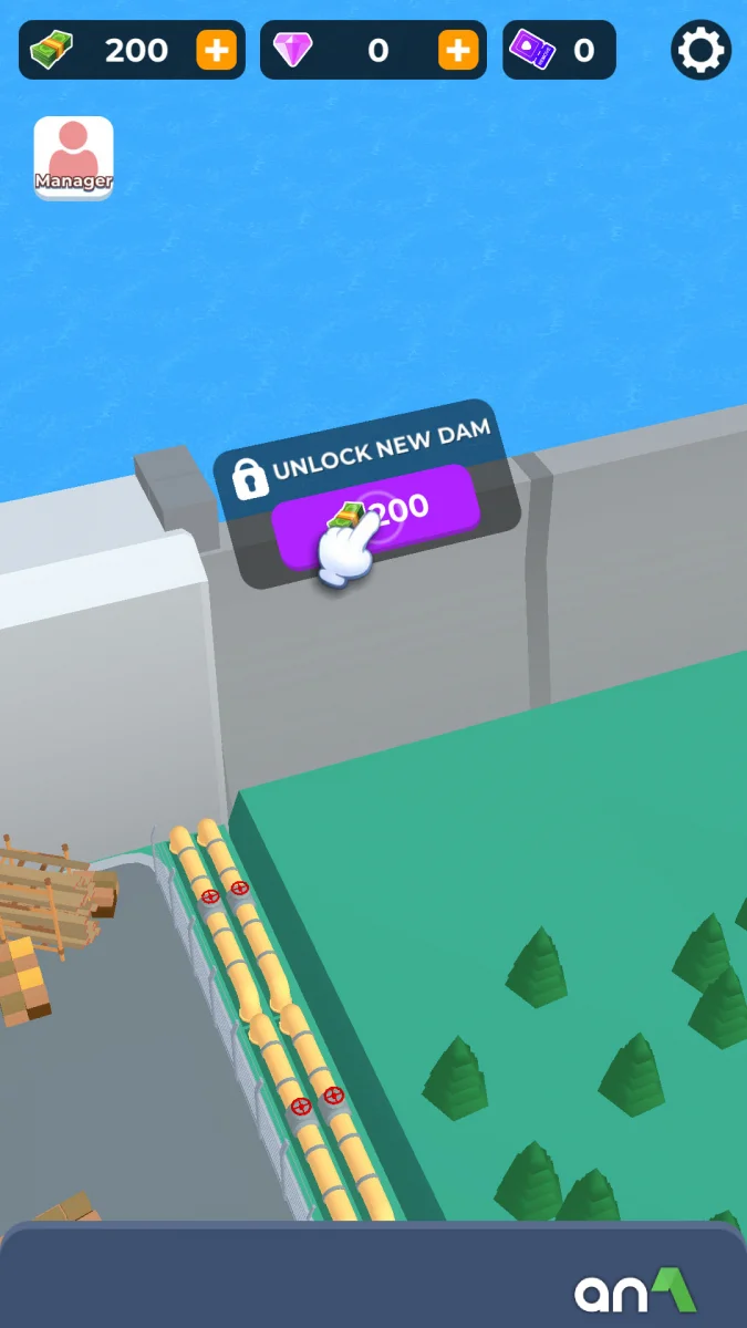 Dam Builder (MOD, Unlimited Money/Diamonds) 0.9.2 - imagem 1