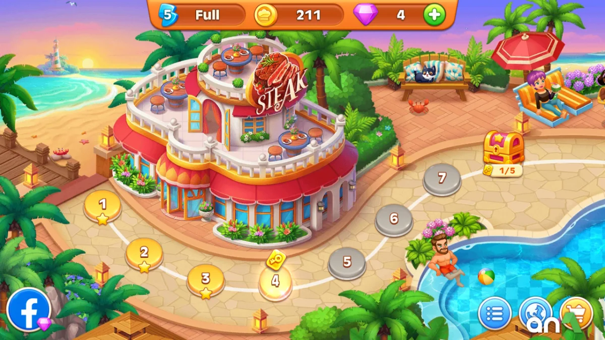 Cooking Madness (MOD, Unlimited Diamonds) 3.4.4 - imagem 2