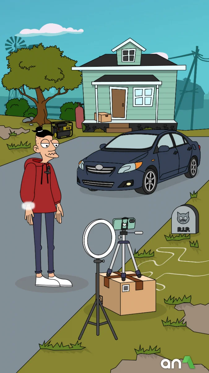 Lamar - Idle Vlogger (MOD, Unlimited Money) 240.3.0 - imagem 3