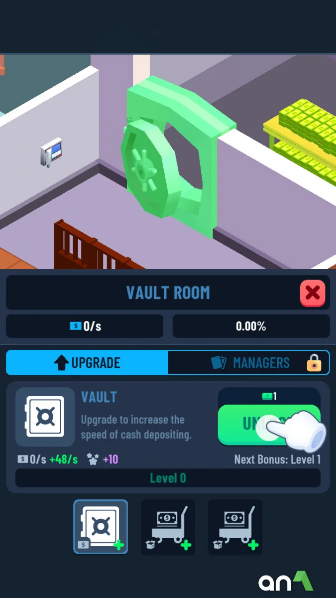 Idle Bank Tycoon (MOD, Unlimited Money) 2.2.0 - imagem 4