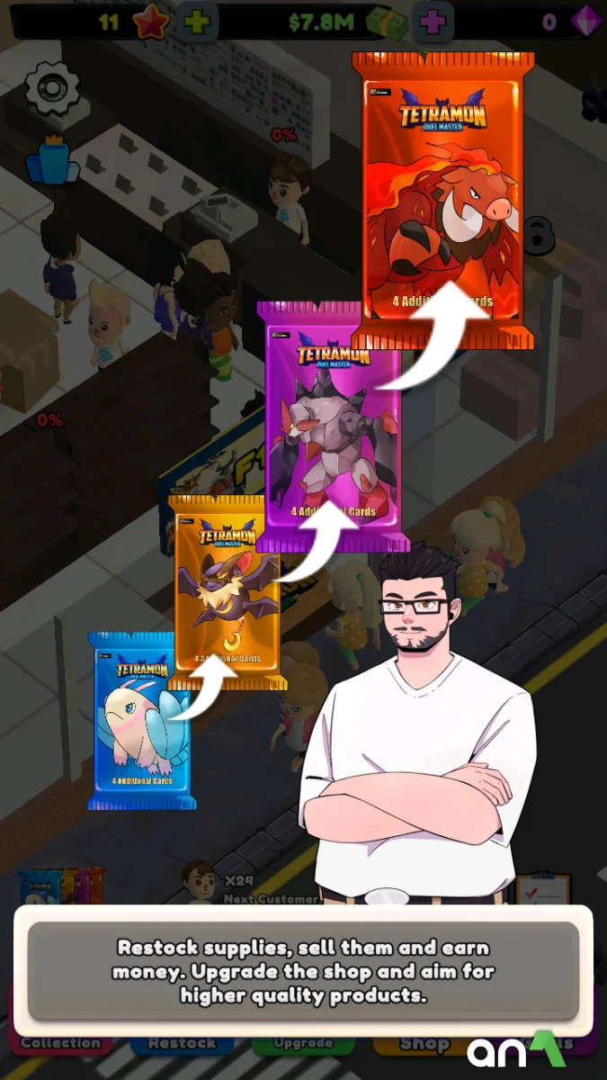 TCG Card Shop Tycoon Simulator (MOD, Unlimited Money) 267 - imagem 4