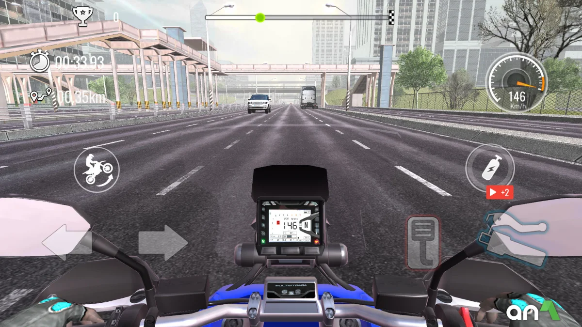 Traffic Bike Rush Driving City (MOD, Unlimited Money) 1.0.2 - imagem 4