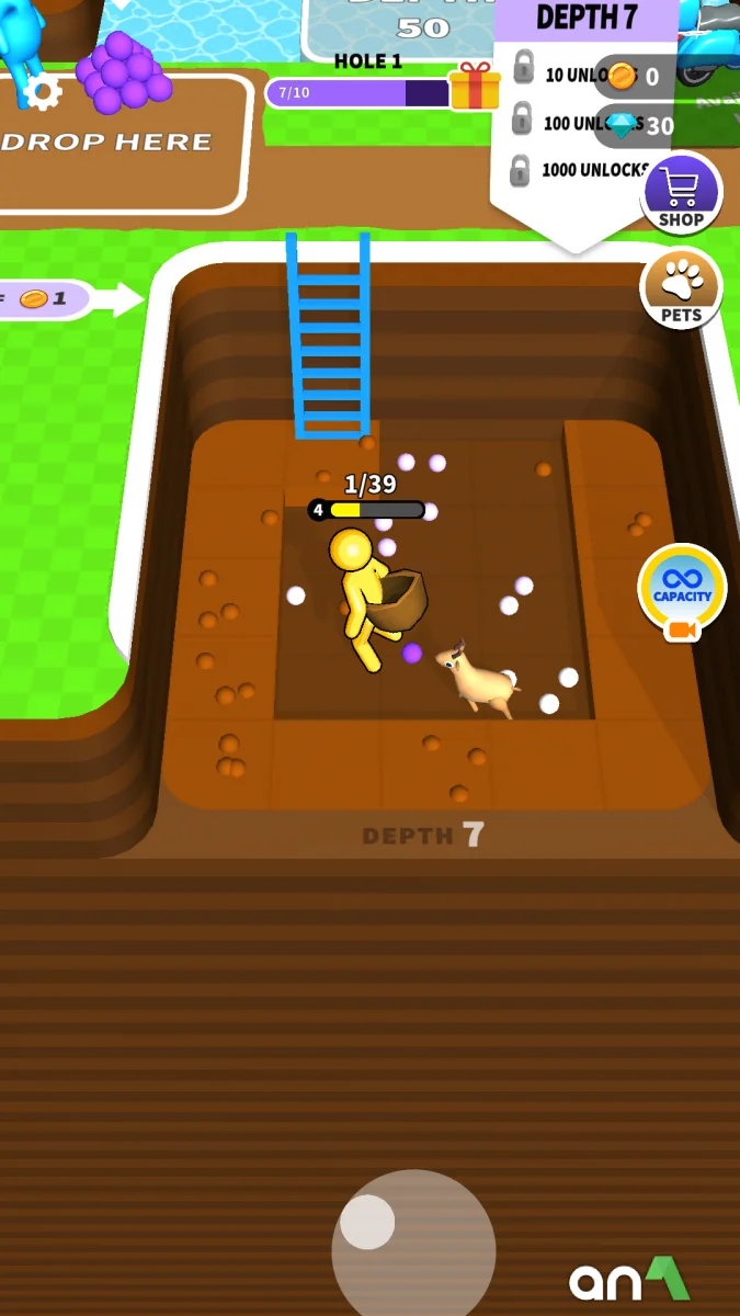 Dig Deep (MOD, Unlimited Coins/Gems) 15.0.0.9 - imagem 6